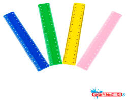 Nebulo Vonalzó NEBULO színes 16 cm
