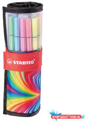 STABILO Filctoll STABILO Pen 68 Arty feltekerhető 25 darabos