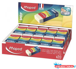Maped Radír MAPED Softy papírtokos 56x23x13mm