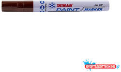 SNOWMAN Lakkmarker SNOWMAN CP-12 4, 5mm barna