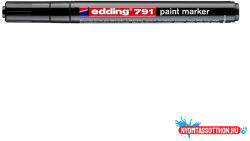 edding Lakkmarker EDDING 791 1-2mm fekete