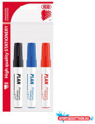 ICO Táblamarker ICO Plan kerek 1-3mm 3 darabos