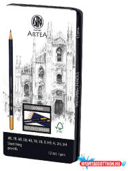 Astra Grafitceruza ASTRA fémdobozos 8B-3H 12 darabos - nyomtassotthon