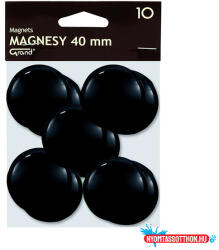 GRAND Táblamágnes GRAND 40 mm fekete 10 darabos
