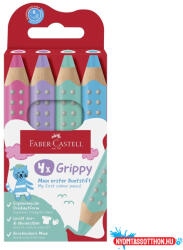 Faber-Castell Színes Ceruza FABER-CASTELL Grippy pasztell színek 4 darabos készlet