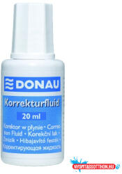 DONAU Hibajavító folyadék DONAU ecsetes oldószeres 20 ml