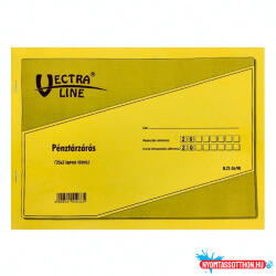 VECTRALINE Nyomtatvány pénztárzárás VECTRALINE A/4 fekvő 25x2 lapos