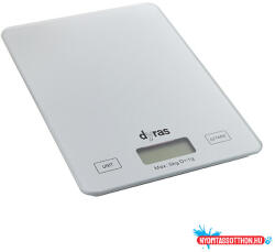 dyras Konyhai mérleg DYRAS KSCL-1032WH fehér