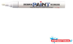 Zebra Lakkmarker ZEBRA Paint marker 3 mm fehér