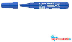 ICO Flipchart marker ICO Artip 12 XXL vágott kék 1-4mm
