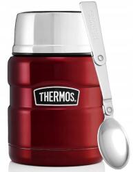 Thermos Ebéd termosz Thermos Stainless King 0.47L (KING 470ml z łyżką RED)