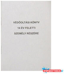 PÁTRIA Nyomtatvány védőoltási könyv PÁTRIA 14 év feletti személy részére A/6