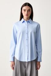 MM by Max Mara női pamut ing MMLFIACRE - kék 36