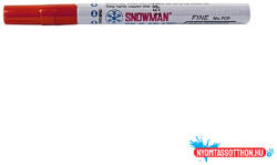 SNOWMAN Lakkmarker SNOWMAN/DEC FCP-12 3mm Fine piros