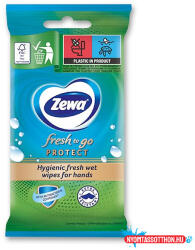 Zewa Nedves kéztörlő ZEWA Protect 10 darabos