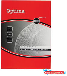 Optima Etikett OPTIMA 32112 70x42, 3mm 2100 címke/doboz 100 ív/doboz