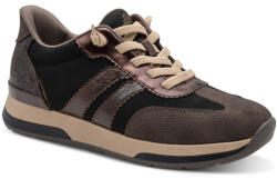 Jana Step In bebújós női fekete kombi sneaker félcipő 23785-47-098 07867
