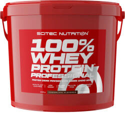 Scitec Nutrition 100% Whey Protein Professional 4000 g, csokoládé-süti és tejszín
