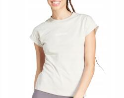 adidas Női póló adidas Sportswear Linear JC5819 pamut bézs (JC5819)