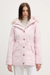 Hollister Co Hollister Co. parka - rózsaszín L
