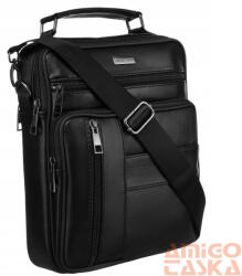 Rovicky Férfi Bőr Oldaltáska R-13205-L-3884 Black - Fekete (R-13205-L-3884 BLAC)