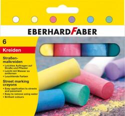Eberhard Faber Aszfaltkréta, henger alakú, EBERHARD FABER, 6 különböző szín (TFCEF526506) - iroda24