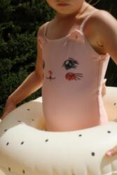Konges Sløjd egyrészes gyerek fürdőruha KITTY SWIMSUIT GRS - rózsaszín 80