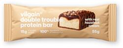 Vilgain Double Trouble Protein Bar -⁠ baton cu două straturi, glazurat cu ciocolată, conține 29% proteine de calitate, fără conservanți și coloranți - vilgain - 8,19 RON