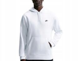 Nike Club FN3859-100 férfi Nike kapucnis pulóver pamut kényelmes fehér (FN3859-100)