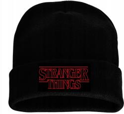  Téli Sapka beanie fekete S T R A N G E R T H I N G S (01234)