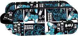 Manenty Gamer Press Start 2 rekeszes tolltartó 21 cm (MSL708272)