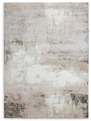 Takoy Szőnyeg 140x190 cm világosszürke, fehér, absztrakt mintával ASIA 4