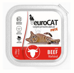 Eurocat Alutálka Paté 100 g (Marhás)