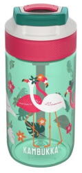 KAMBUKKA Reusable Sticla apa Kambukka Lagoon 400ml, Roz Flamingo, Plastic (11-04038)