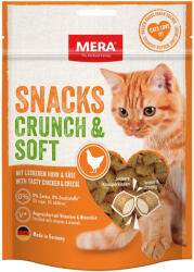  MERA MERA Crunch & Soft, Pui, punguță recompense pisici, 200g