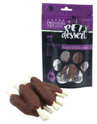  PET'S DESSERT PET'S DESSERT Stick, XS-XL, Miel și Brânză, punguță recompense fără cereale câini, 80g