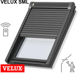  Roletă exterioară din aluminiu pentru blocarea căldurii cu acționare electrică VELUX SML