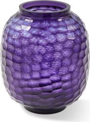Polspotten Vază de sticlă Honeycomb 26, 5 cm, violet (140-205-495)