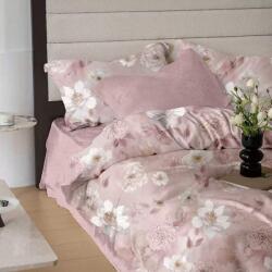 Somnart Lenjerie de pat finet 6 piese roz floral Blush Garden, 200x230, Extra (4008) Lenjerie de pat