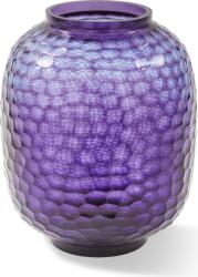 Polspotten Vază de sticlă Honeycomb 33 cm, violet (140-205-496)
