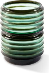 Polspotten Vază de sticlă Layer 27 cm verde (140-205-488)