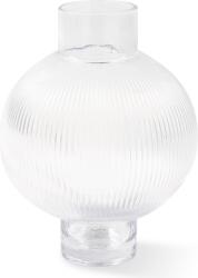 Polspotten Vază de sticlă Hot Air Balloon 30 cm transparentă (140-205-479)