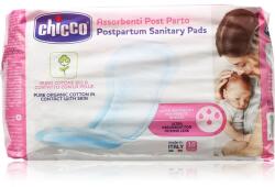 Chicco Postpartum Sanitary Pads 100% Pure Organic Cotton absorbante postnatale 10 buc