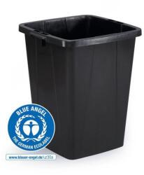 DURABLE DURABIN ECO szemétgyűjtő edények, 90 l űrtartalommal, fekete