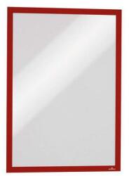 Durable DURAFRAME MAGNETIC információs keret, A3, piros