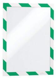 Durable DURAFRAME SECURITY információs keretek, A4, zöld/fehér