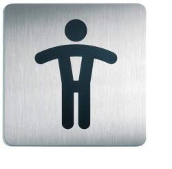 Durable Piktogramm WC uraknak, 150 x 150 mm, ezüst