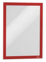 Durable DURAFRAME információs keret, A4, nagy kiszerelés, piros