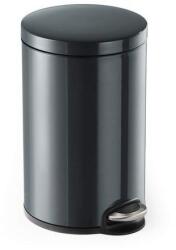 DURABLE Szemetes, ráléphető, kerek, 12 literes, antracit