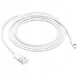 Co2 Adat- és töltőkábel, CO2, Lightning USB gyorstöltés, iPhone 5 / 6 / 7 / 8 / X / XS / XR / SE / 11 / 12 / 13 / 14 / Plus / Pro / Max / 2M, fehér (CO2-0071)
